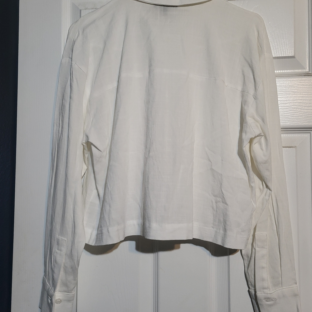 Moa Moa Cream Collared Shirt - Picture 4 of 4